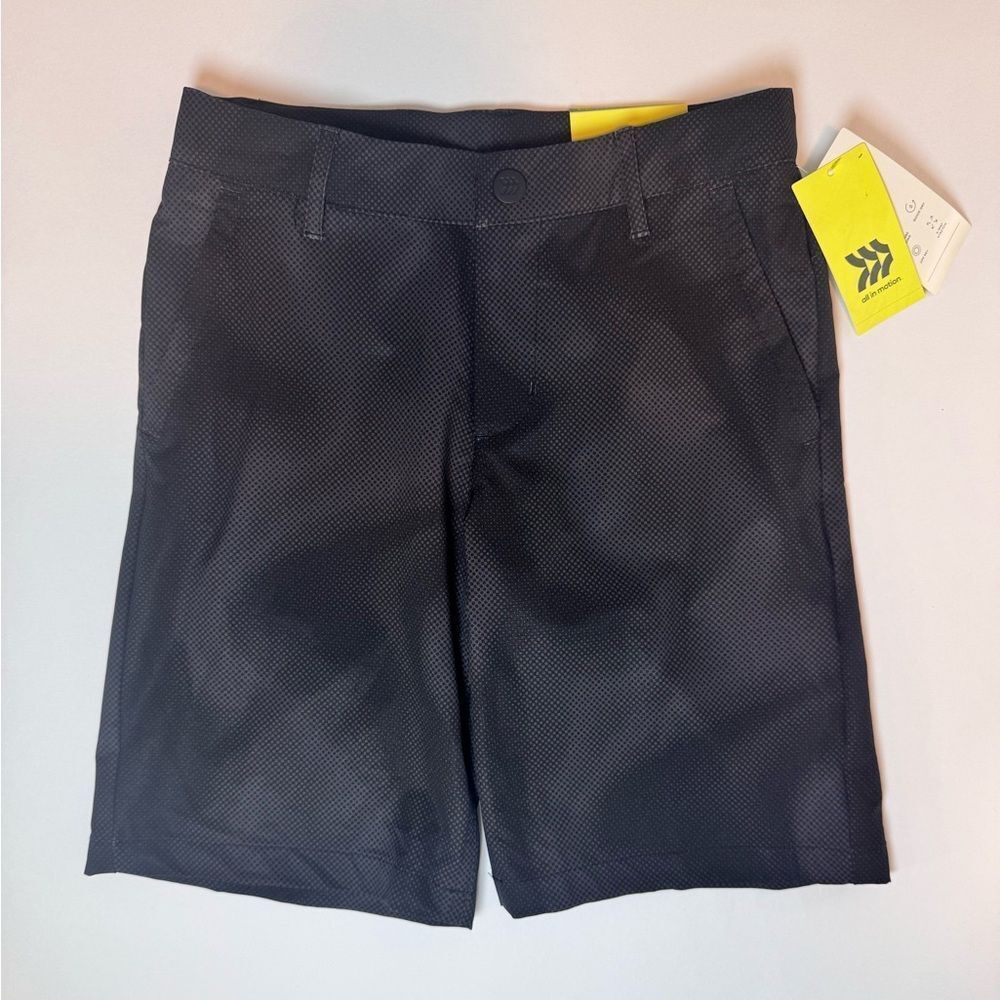 All in Motion Boys Black Golf Shorts Size 12
